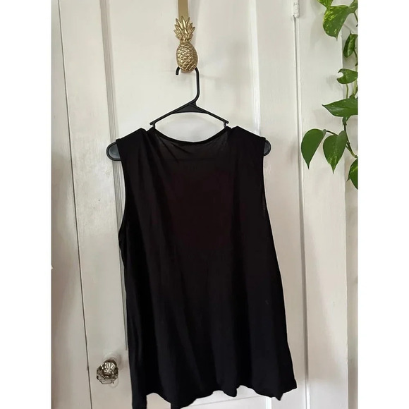 Women’s size 2x-large Black tank top blouse - Picture 6 of 6
